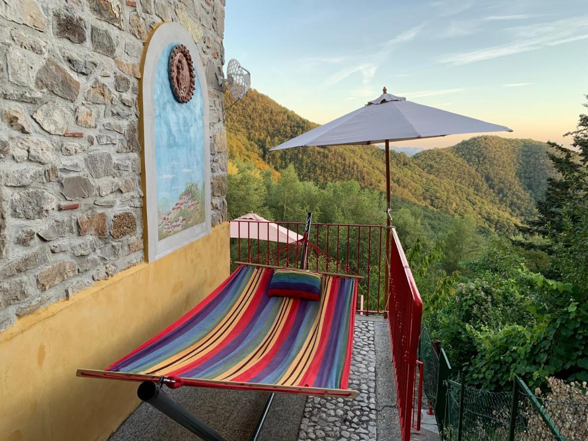 Deliziosa Casetta Sull'Appennino Toscano Montefegatesi Exterior foto